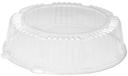 WNA Comet Caterline Clear Polyethylene Terephthalate Standard Height Round Dome Lid Only, 12 inch -- 25 per case