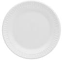 Dart Concorde White Expanded Polystyrene Foam Plate -- 1000 per case