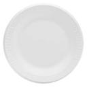 Dart Concorde White Expanded Polystyrene Foam Plate, 10.25 inch Width -- 500 per case