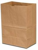 Duro Hilex Poly Kraft Virgin Paper 1/6 BBL Sacks, 12 x 7 x 17 inch -- 500 per case