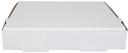 Stronghaven Corrugated Cardboard Kraft White B-Flute Pizza Box -- 50 per case