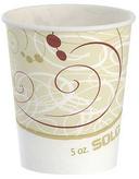 Solo Symphony Waxed Paper Cold Cup, 5 Ounce -- 3000 per case