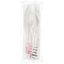 Solo Reliance White Polystyrene Medium Cutlery Kit -- 250 per case
