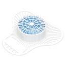 Big D Extra Duty Cherry Urinal Screen with Non-Para Block -- 12 per case.