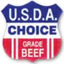Bollin Label USDA Choice Grade Beef Shield Label, 1.5 inch -- 1000 per roll