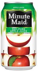 The Coco Cola Company Minute Maid Apple Juice, 11 .5 Ounce -- 24 per case