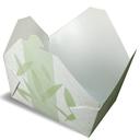 Fold-Pak Bio Pak Number 2 Food Container, 8.5 x 6.25 x 1.8 inch -- 200 per case.