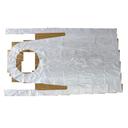 KingSeal Large Polyethylene Disposable Apron, 28 x 46 inch -- 500 per case