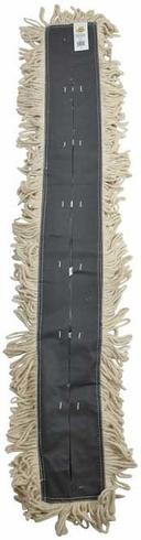 Janico White Disposable Looped Dust Mop, 5 x 36 inch