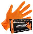 Sas Safety Corp Astro Grip Powder Free Orange 7 Mil Nitrile Exam Grade XL Disposable Gloves -- 1000 per case