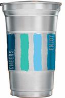 Ball Aluminum Everyday Logo Stocked Print Cup, 24 Ounce Capacity -- 450 per case