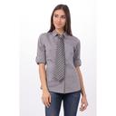 Chef Works Silver Striped Dress Tie for Unisex