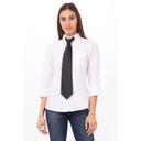 Chef Works Black Satin Dress Tie for Unisex