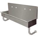 600 Series Stainless Steel Square Corner Scullery Budget Sink with 2 Compartment.21X36 36 inch O.A..