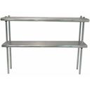 Stainless Steel Solid Slant Sorting Rack Shelf 62 inch.