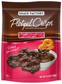 Snack Factory Dark Chocolate Crunch Pretzel Crisps, 5.5 Ounce -- 12 per case.