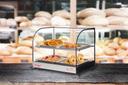 Skyfood Countertop Food Warmer Display Case with Two Shelves, 22 1/2 x 17 3/4 x 19 3/4 inch