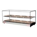 Skyfood Countertop Food Warmer Display Case with Two Shelves, 43 5/16 x 17 3/4 x 19 3/4 inch