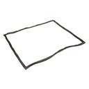 True Black Rubber Type R Door Gasket for True Part Number 810809, 23 x 26 1/4 inch