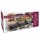 Northwest Enterprises Party Essentials 33 Piece Buffet Serving Kit