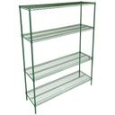 John Boos Green Epoxy Wire Shelf, 14 inch Width x 60 inch Length.