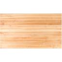 John Boos Oil Finish Hard Rock Maple Kitchen Butcher Block Island Counter Top, 48 x 36 x 3 inch.