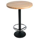 John Boos Tuff Var Finish Maple Round Butcher Block Top, 42 x 42 x 1.5 inch.