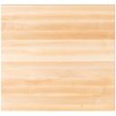 John Boos Tuff Var Finish Square Soft Maple Butcher Block Top, 36 x 36 x 1 1/2 inch.