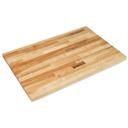 John Boos Oil Finish Non Reversible Hard Maple Bakers Table Top, 84 x 36 x 1 1/2 inch.