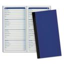 Adams Blue Pocket Size Removable Label Password Journal, 3 1/4 x 6 1/4 inch