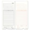 Acroprint Time Card For ATR480 Totalizing Electronic Time Clock, 7 1/2 x 3.35 inch -- 50 per case