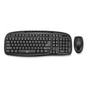 Adesso Black Wireless Desktop Keyboard and Mouse Combo