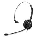 Adesso Black Xtream P1 USB Wired Multimedia Headset with Microphone