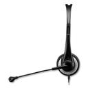 Adesso Black Xtream P2 USB Wired Multimedia Headset With Microphone