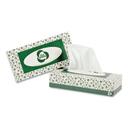 Eco Green White Recycled 2-Ply Facial Tissue - 150 sheets per box -- 20 boxes per case