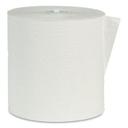 Eco Green White Recycled Hardwound Paper Towel, 7.87 inch x 900 Feet -- 6 rolls per case