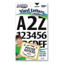 ArtSkills Black Poster and Bulletin Board Vinyl Letters and Numbers -- 250 per pack