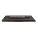 Allsop Black ErgoEdge Wrist Rest Deskpad, 29.5 x 16.5 inch