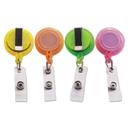 Advantus Assorted Color Deluxe Retractable ID Card Reel -- 20 per case