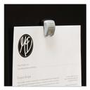 Advantus Gray Grip-A-Clip Magnetic/Adhesive Clips, 0.13 inch - 10 per box -- 1 box per case