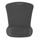 Belkin Black WaveRest Gel Mouse Pad with Wrist Rest, 9.3 x 11.9 inch