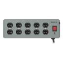Belkin Dark Gray Metal SurgeMaster Surge Protector, 15 feet Cord