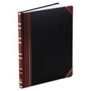 Boorum and Pease Extra Durable Bound Book with Black/Maroon/Gold Cover, 300 sheets per book.