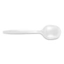 Berkley Square White Mediumweight Polypropylene Soup Spoon -- 1000 per case