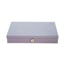 ControlTek Gray 6 Compartments Heavy Duty Low Profile Cash Box, 11.5 x 8.2 x 2.2 inch