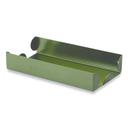 Controltek Metal Green Dimes Stackable Coin Tray, 3.5 x 10 x 1.75 inch