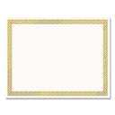 Great Papers Ivory and Gold Braided Foil Border Certificate, 8.5 x 11 inch -- 12 per case