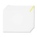 Crown White Walk N Clean Dirt Grabber Mat 60 Sheet Refill Pad, 30 x 24 inch -- 4 per case