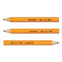 Dixon Black Lead Yellow Barrel Golf Wooden Pencil - 144 per pack -- 1 pack