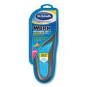 Dr Scholls Black/Blue Comfort and Energy Work Massaging Gel Insoles for Women Sizes 6 To 11 -- 1 pair
